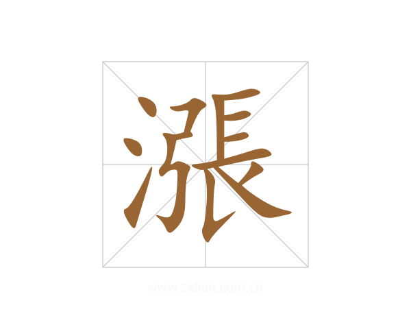 漲