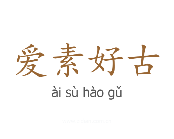 爱素好古