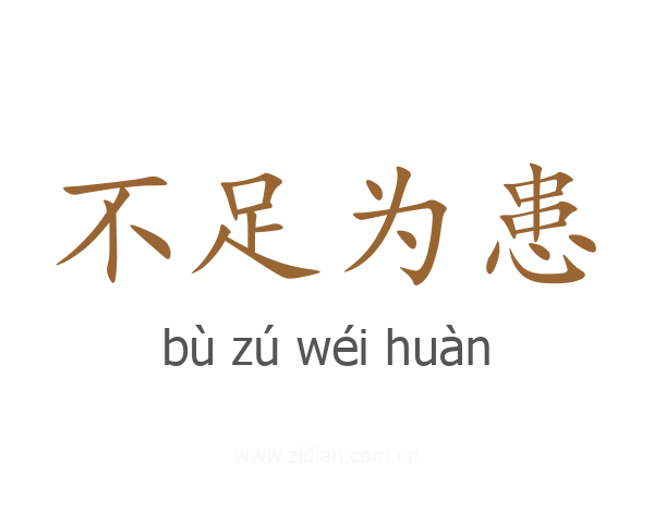 不足为患