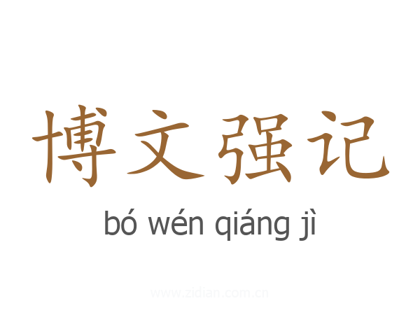 博文强记