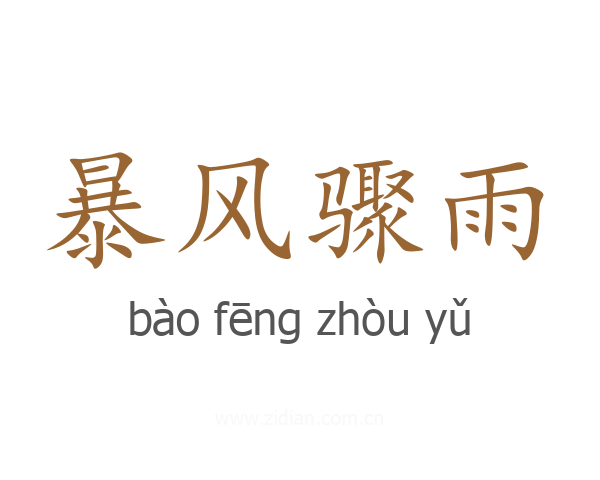 暴风骤雨