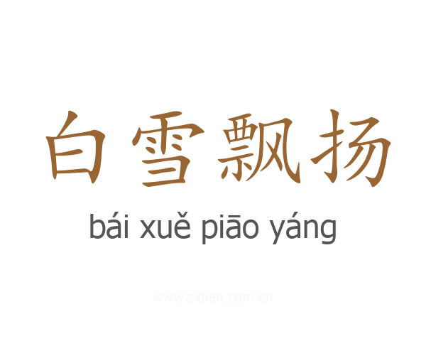 白雪飘扬