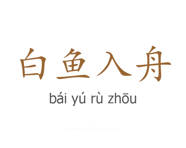 白鱼入舟