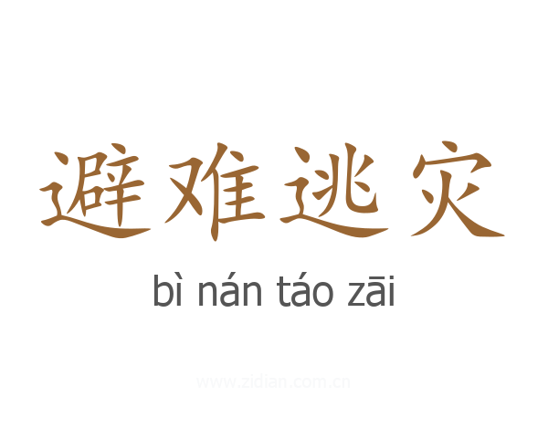 避难逃灾