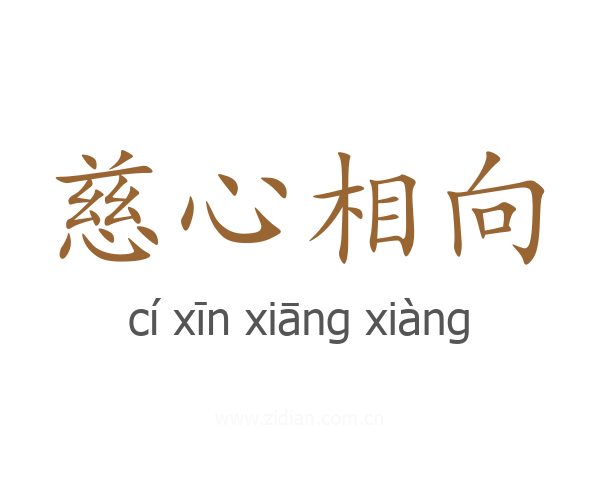 慈心相向