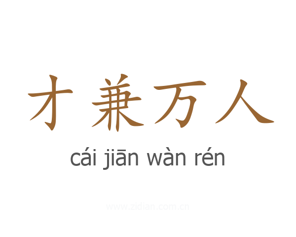 才兼万人