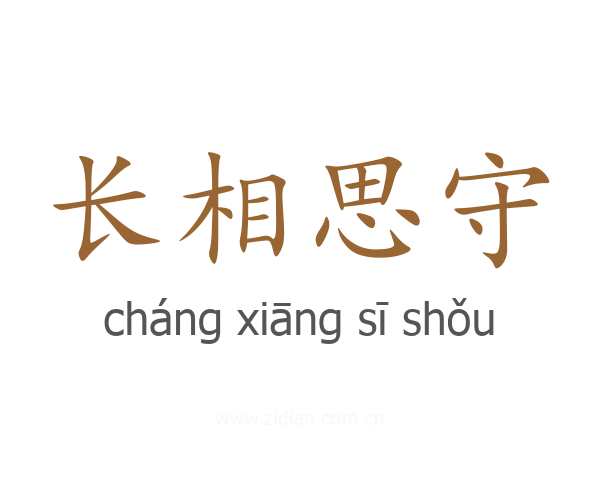 长相思守