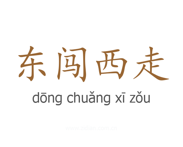 东闯西走