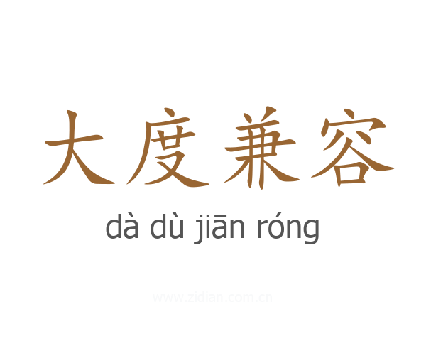 大度兼容