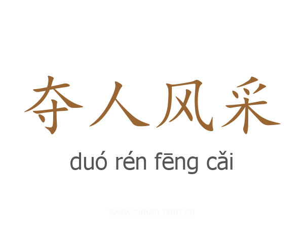 夺人风采