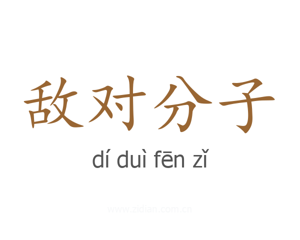 敌对分子