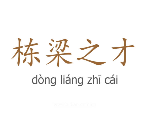 栋梁之才