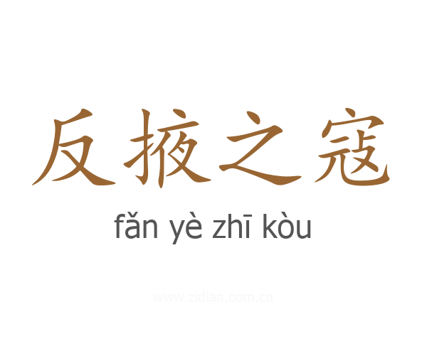 反掖之寇