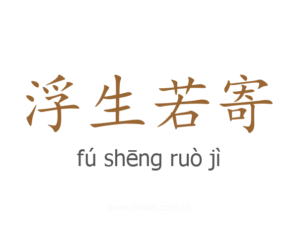 浮生若寄