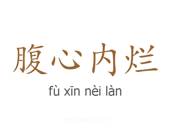 腹心内烂