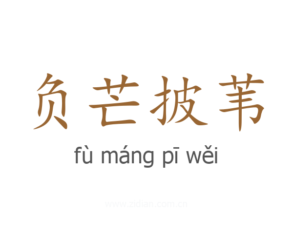 负芒披苇