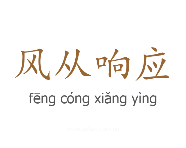 风从响应