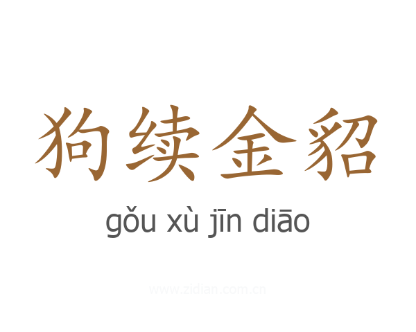 狗续金貂