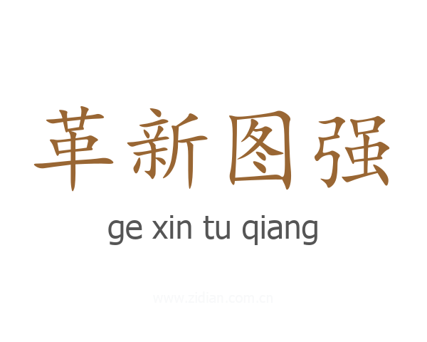 革新图强