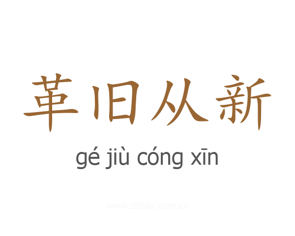革旧从新