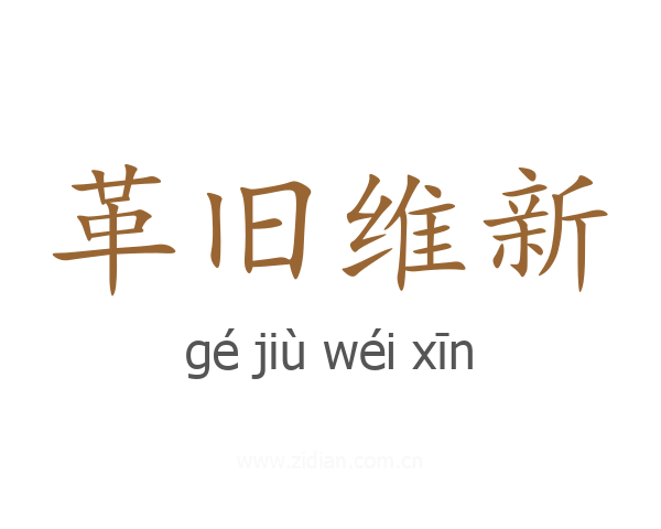 革旧维新