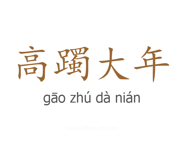 高躅大年