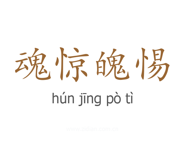 魂惊魄惕