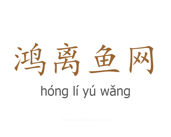 鸿离鱼网