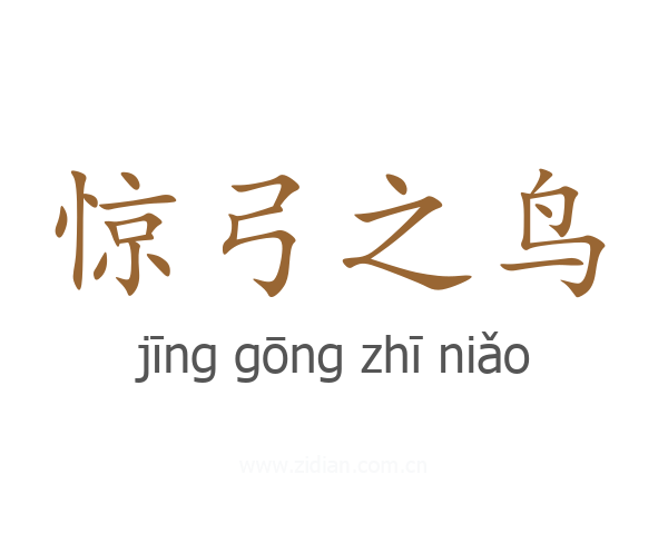 惊弓之鸟