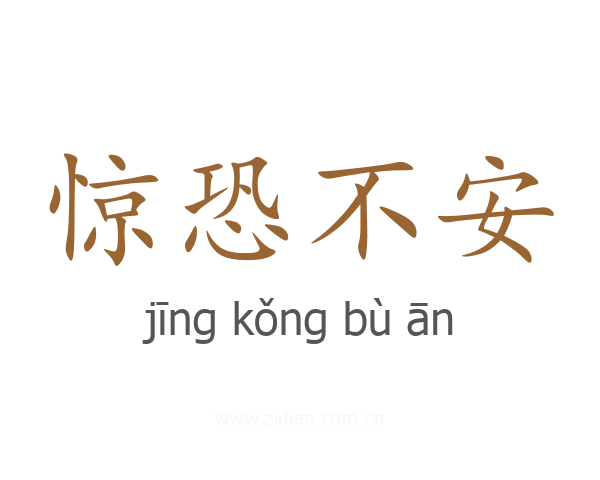 惊恐不安