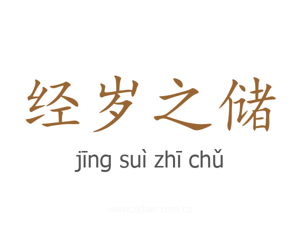 经岁之储