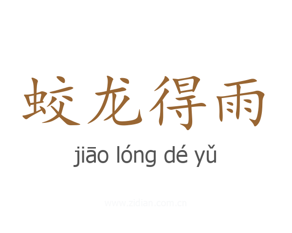 蛟龙得雨