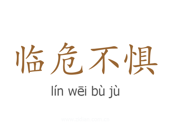 临危不惧