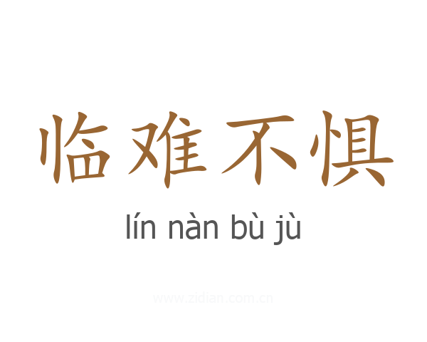 临难不惧