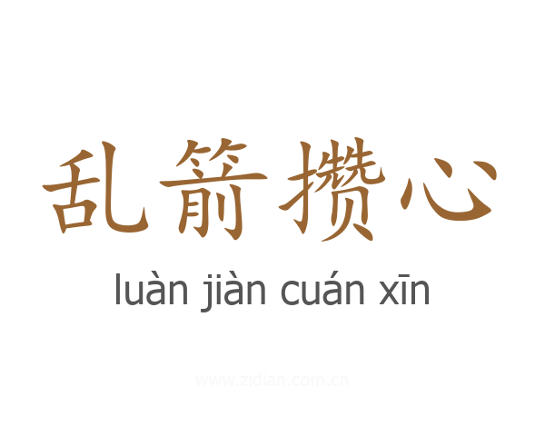 乱箭攒心