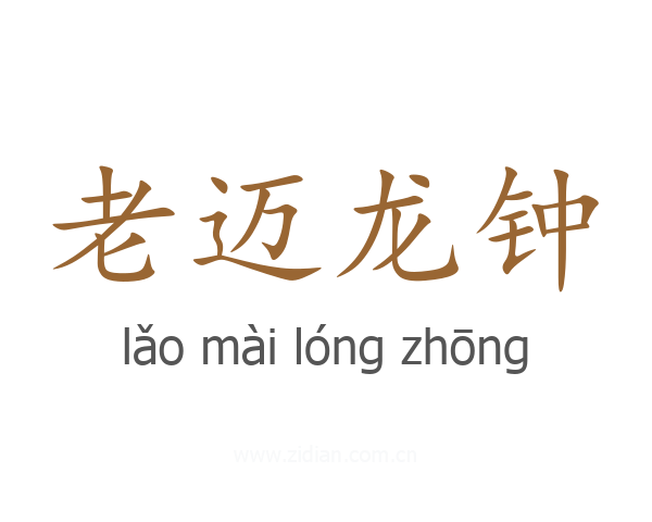 老迈龙钟