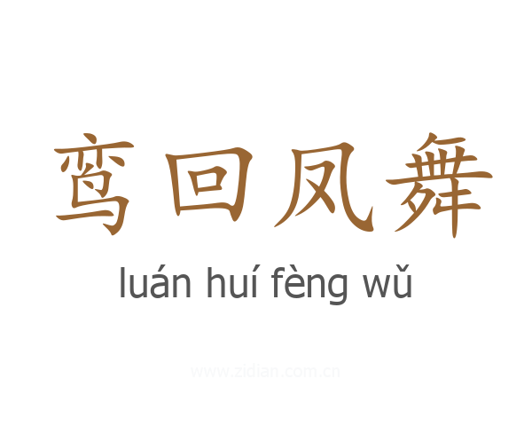 鸾回凤舞