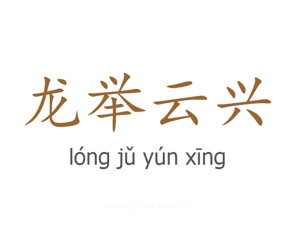 龙举云兴