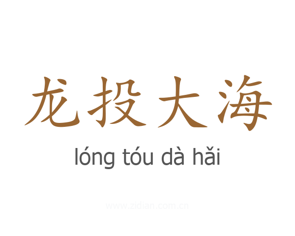 龙投大海