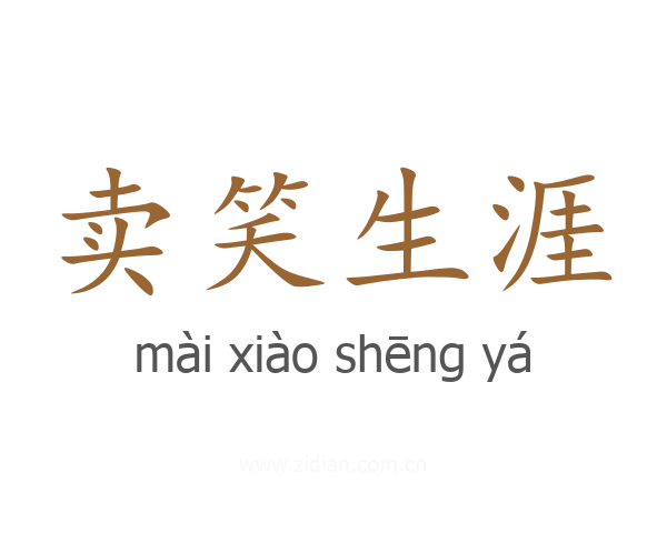 卖笑生涯
