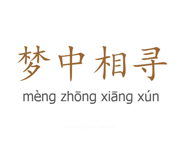 梦中相寻