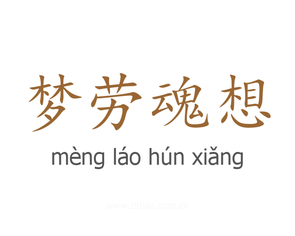 梦劳魂想