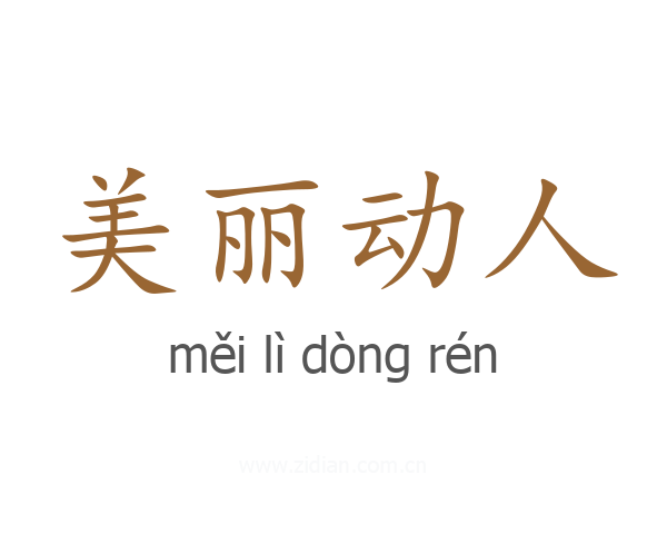美丽动人
