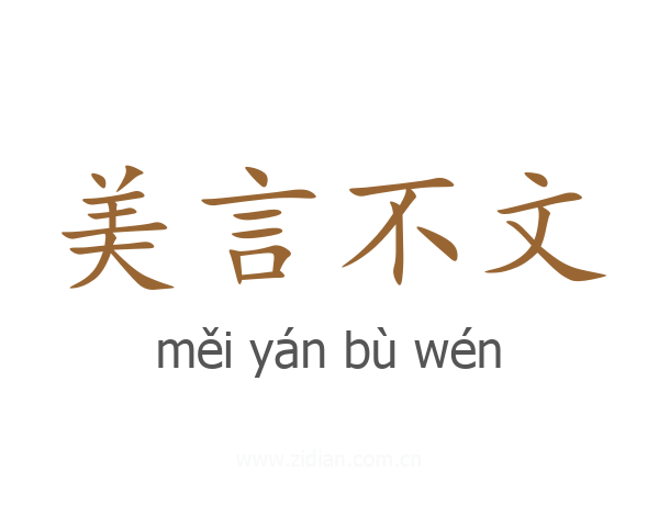 美言不文