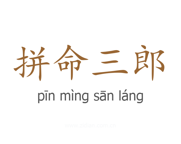 拼命三郎