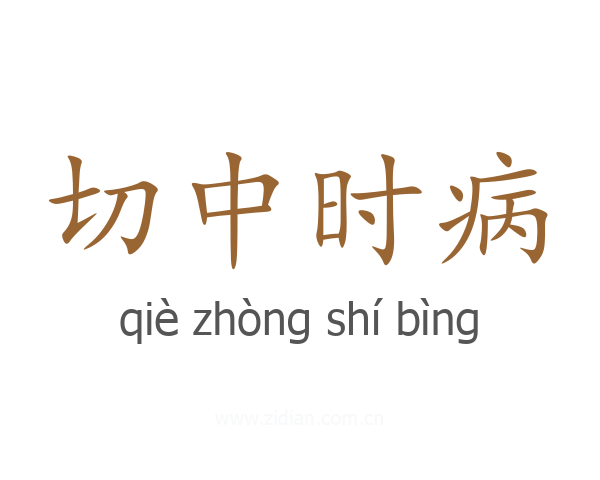 切中时病