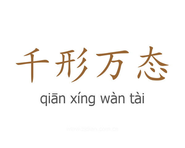 千形万态