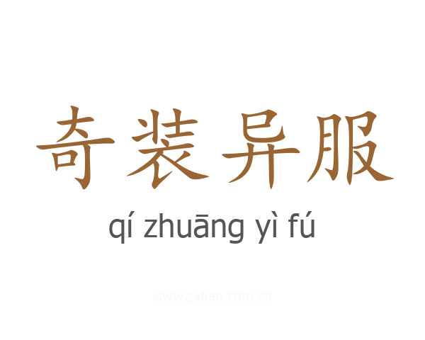 奇装异服