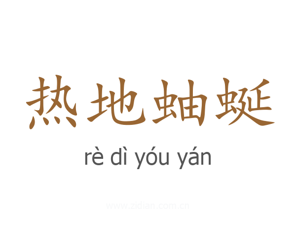 热地蚰蜒