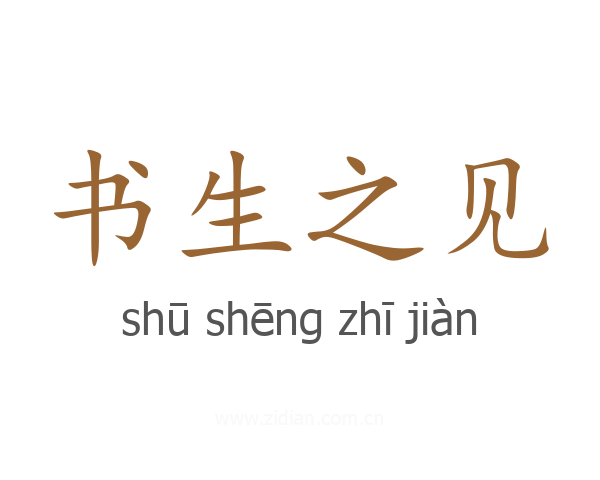 书生之见